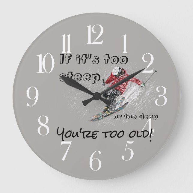 Om det är för brant stor klocka (Framsida)