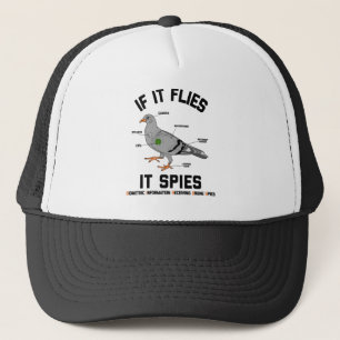 Om det flyger så spionerar det på Drone Spies Pige Keps