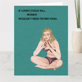 Om det går att hitta Dödan Retro Hälsning Kort