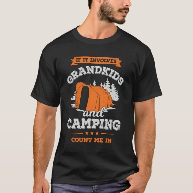 Om det handlar om Barnbarn och kampanjräkning, räk T Shirt (Framsida)