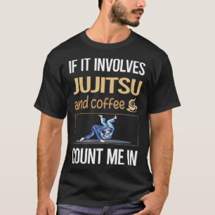 Om det handlar om Coffee Jujitsu Ju Jitsu Jiujitsu T Shirt