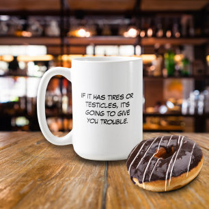 Om det har Däck Mugg