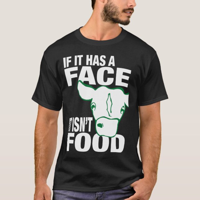 Om det har en skjorta för ansiktesvart T Shirt (Framsida)