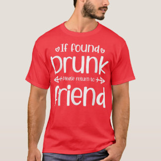 Om det hittas drunk, gå tillbaka till den vänliga t shirt