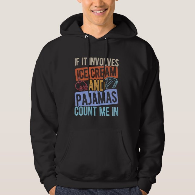 OM DET INNEBÄR ATT RÖDKRÄM OCH PAJAMAS ANSER MIG I HOODIE (Framsida)