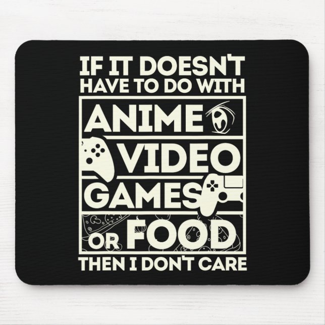 Om det inte är anime  musmatta (Framsidan)