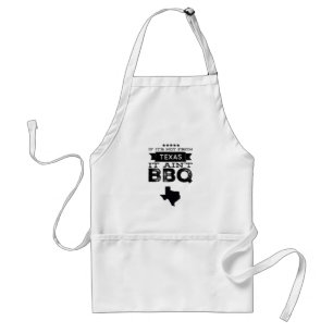 Om det inte är från Texas är det inte BBQ Apron Förkläde