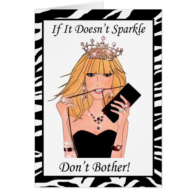 Om det inte är Gnistra, så skjut inte! Hälsningskort (Framsidan)