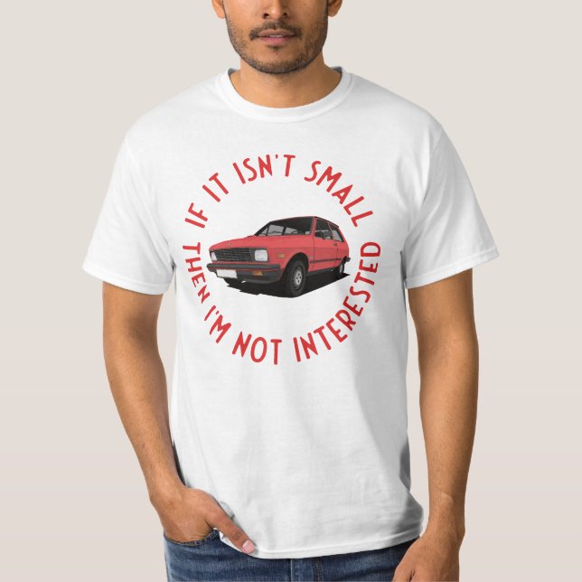 Om det inte är litet - Yugo T Shirt (Framsida)