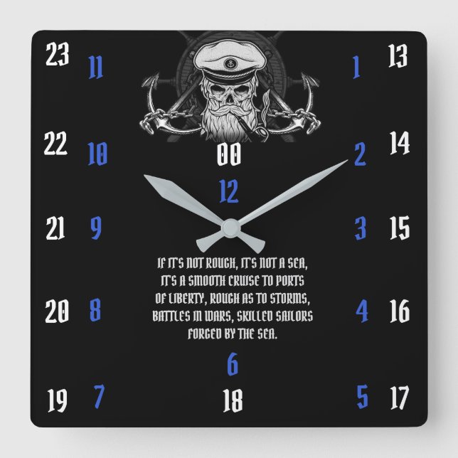 OM DET INTE ÄR ROUGH, DET ÄR INTE ETT HAVS, DET ÄR FYRKANTIG KLOCKA (Framsida)