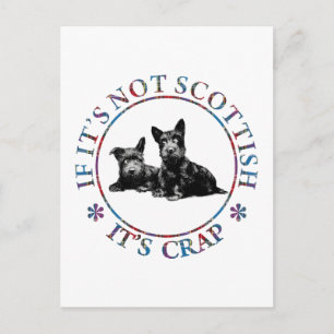 OM DET INTE ÄR SCOTTISH, ÄR DET KRP VYKORT