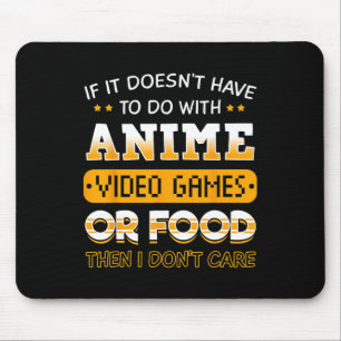 Om det inte har med Anime TV-spel eller Musmatta
