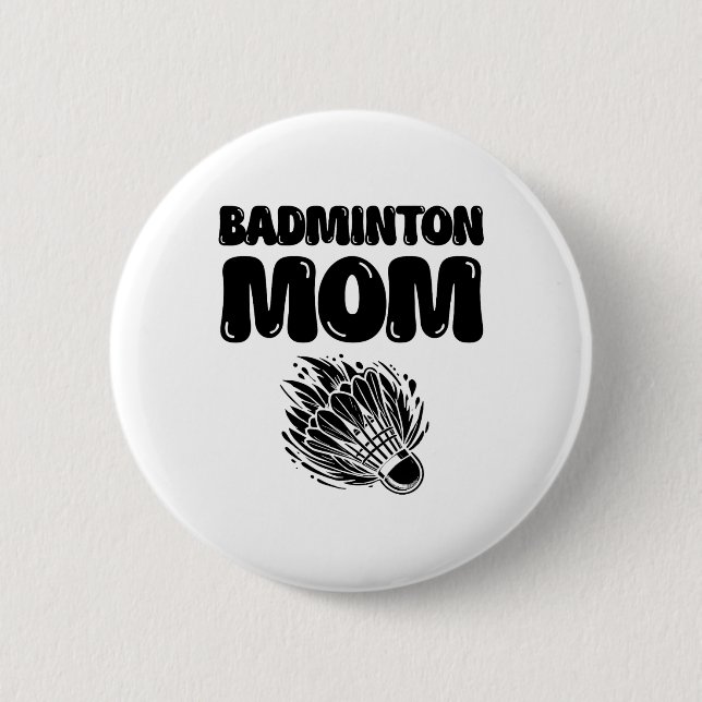 Om det involverar Badminton, räkna mig i skyttle Knapp (Framsida)
