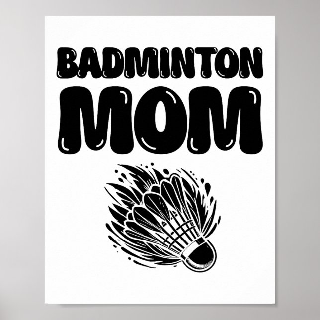 Om det involverar Badminton, räkna mig i skyttle Poster (Framsidan)