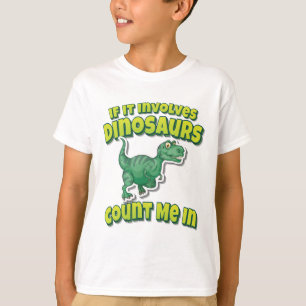 Om det involverar dinosaurier, räkna mig i Tyranno T Shirt