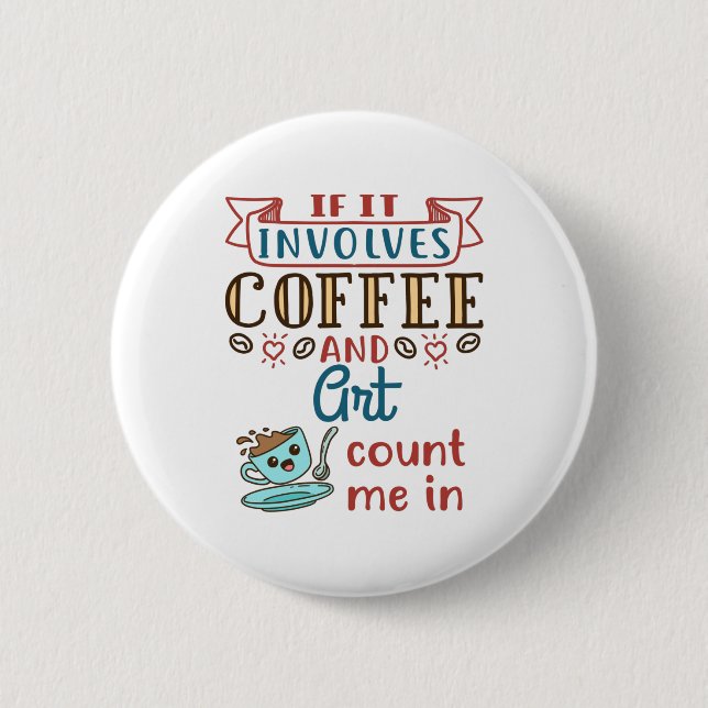 Om det involverar kaffe och konst räknas jag knapp (Framsida)