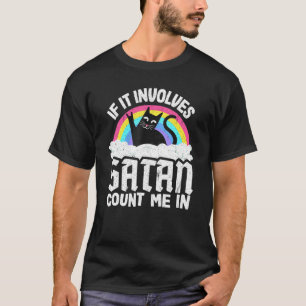 Om det involverar satantalet mig i den tunga Metal T Shirt