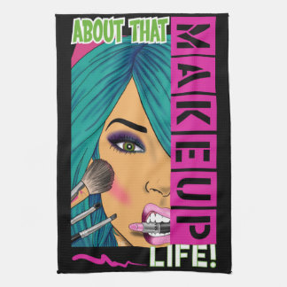 Om det Makeupliv (kökshandduken) Kökshandduk