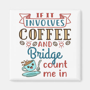 Om det omfattar kaffe och bryggkort magnet