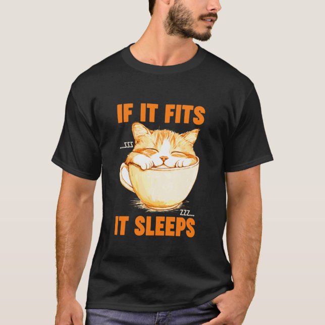 OM DET PASSAR SOV DEN T SHIRT (Framsida)