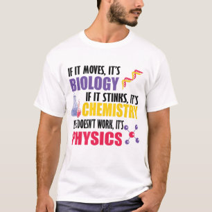 Om det rör sig om biologi t shirt