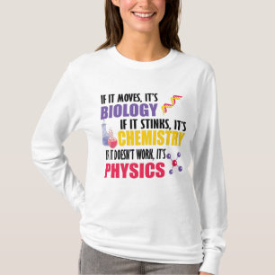 Om det rör sig om biologi t shirt