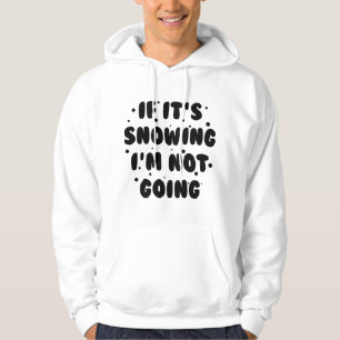Om Det Snöar Hoodie