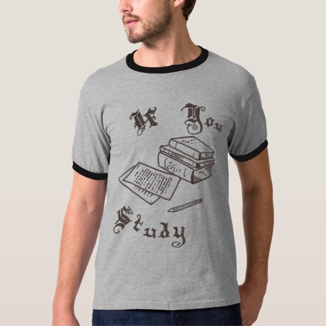Om dig studie t-shirt (Framsida)
