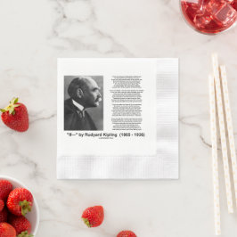 "Om— " dikt av Rudyard Kipling Pappersservett