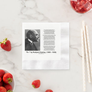 "Om— " dikt av Rudyard Kipling Pappersservett