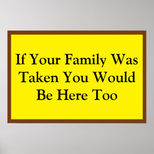 Om din familj togs poster