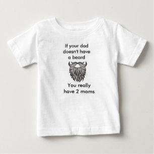 Om din pappa inte har en skäggskjorta tee shirt