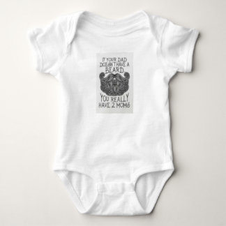 Om din pappa inte har ett skägg Onsie T-shirt