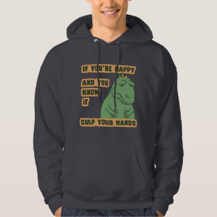 Om dina ärmar ner sweatshirt med luva