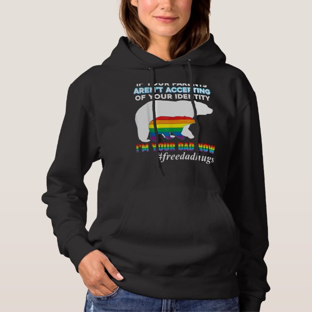 Om dina föräldrar inte accepterar är jag din Pappa T Shirt (Framsida)