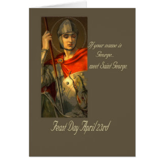 Om ditt namn är George Hälsningskort