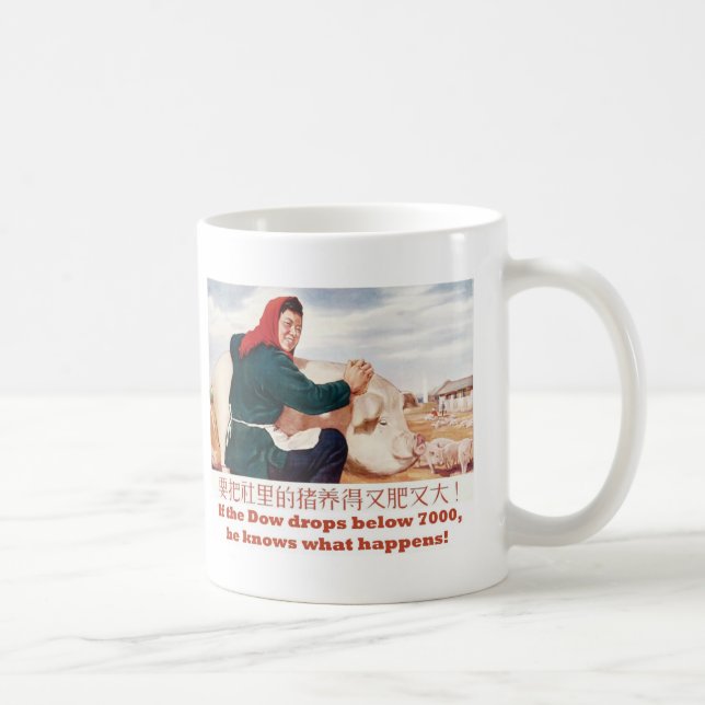 Om Dowen tappar nedanföra 7000, vet han vad händer Kaffemugg (Höger)