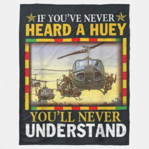 OM DU ALDRIG HAR HÖRT EN HUEY FLEECEFILT