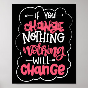 Om du ändrar något ändras ingenting poster