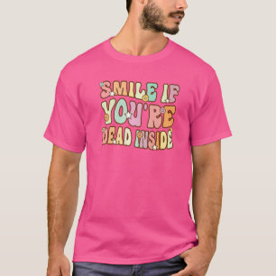Om du är död inom Retro Rainbow Manar Wom T Shirt