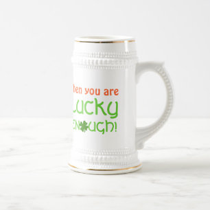 Om du är irländsk lucky nog så dricker Shamrock Sejdel