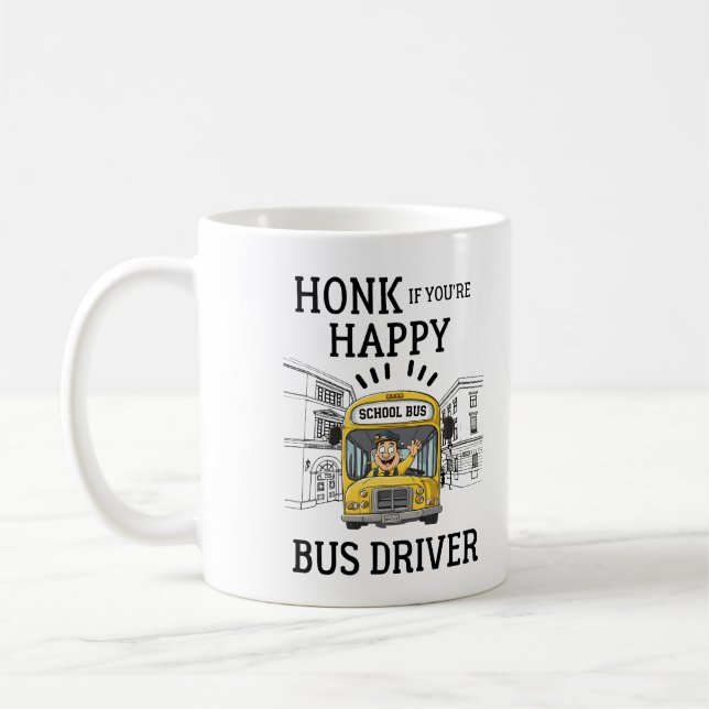 Om du är Lycklig, drivrutin! Kaffemugg (Vänster)