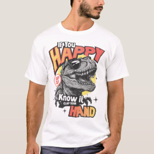 Om du är Lycklig och känner till det, ta hand om d T Shirt