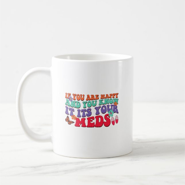 Om du är Lycklig och vet hur det går till Kaffemugg (Vänster)