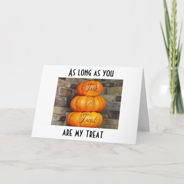 OM DU ÄR MIN BEHANDLING TAR JAG NÅGON TRICK KORT (Framsida)