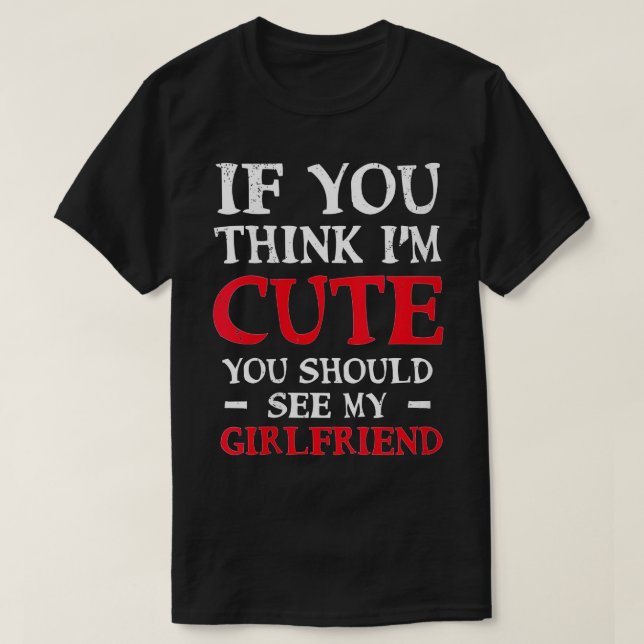 Om du är Tänka så ska du träffa min Gir. T Shirt (Design framsida)