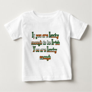 Om du är Tur tillräckligt för att vara irländare T Shirt