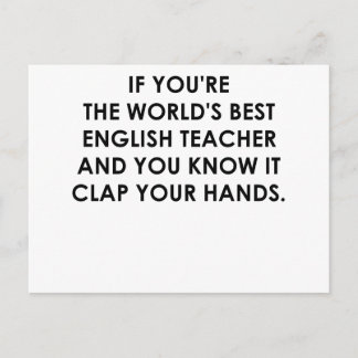 OM DU ÄR VÄRLDEN BÄSTA ENGELSKA TEACHER.png Vykort