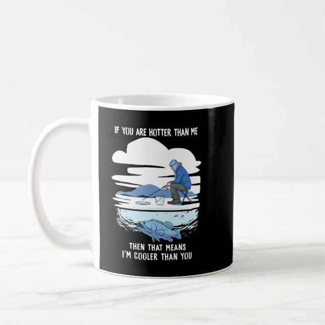 Om du är varmare än jag Shirt Kaffemugg (Vänster)