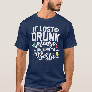 Om du är vilse eller berusad, återvänd då till säl t shirt